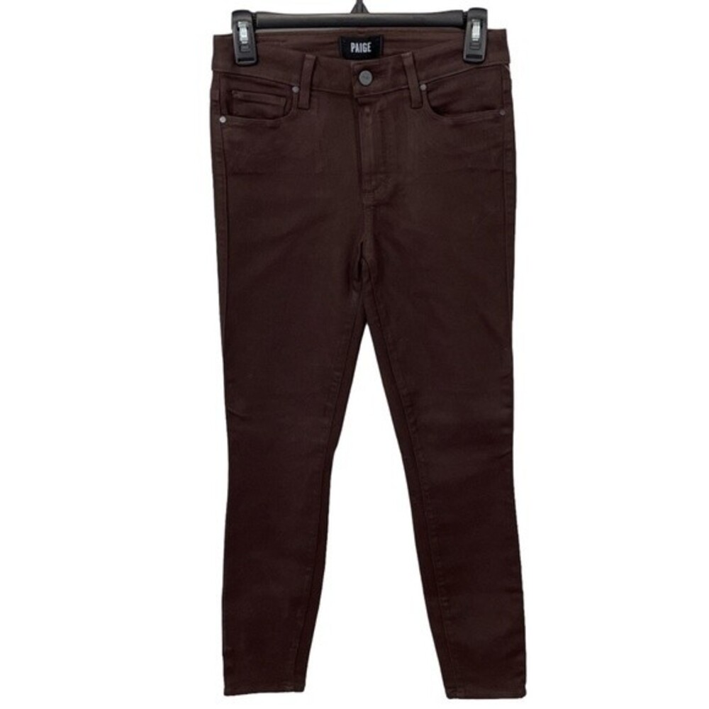 NEW Paige Hoxton Ankle - Chicory Coffee Luxe Coating Size 26‎